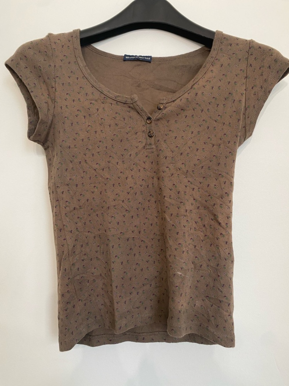 Brown Brandy Melville tee